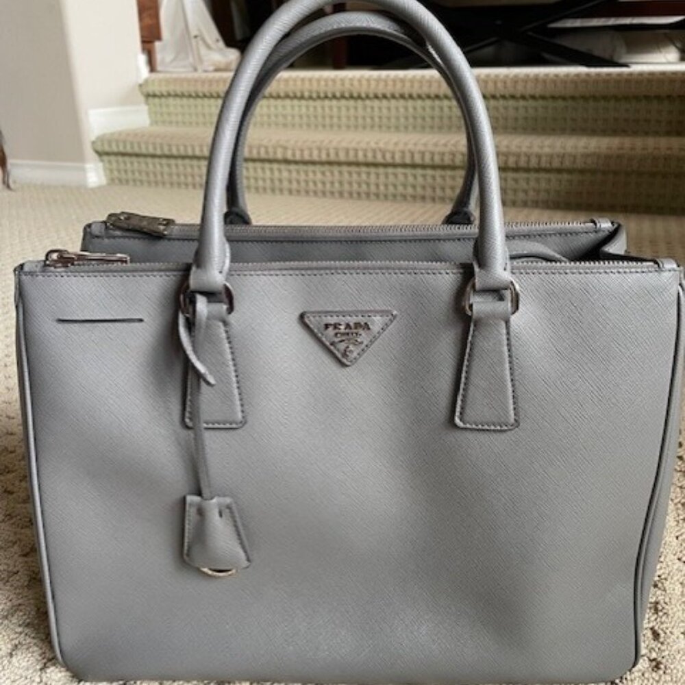 Prada Galleria Saffiano Leather Top Handle Bag